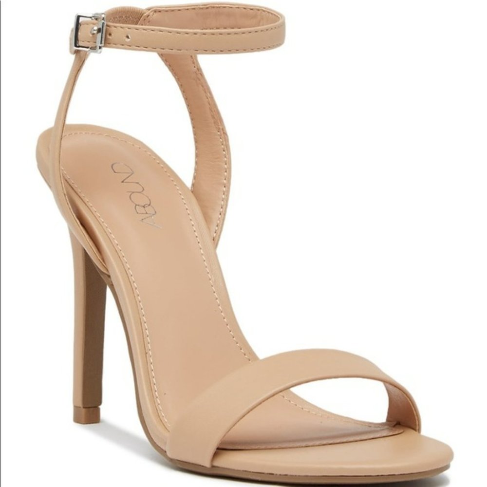 NWT Abound Tan Strappy Heel Baxter 13M